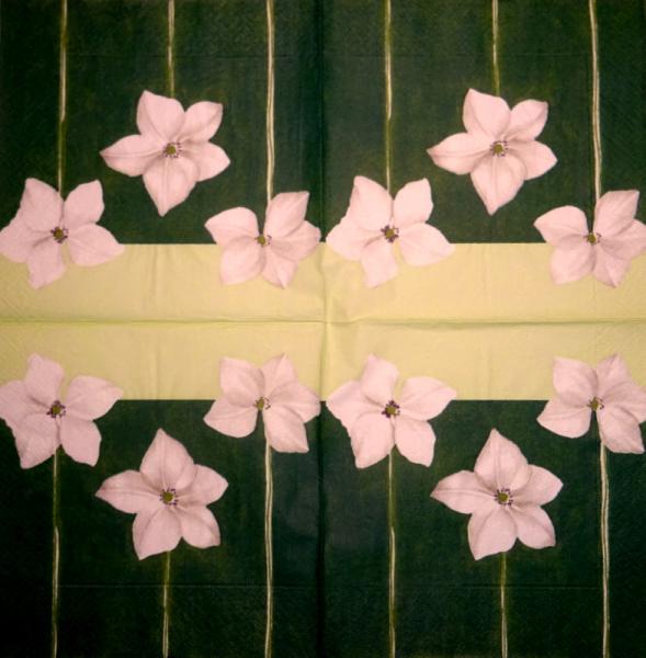 124 Orchids - 3-ply (green)